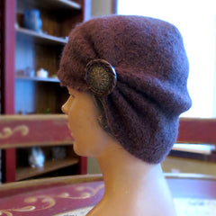 Felted Wool, Statement Turban