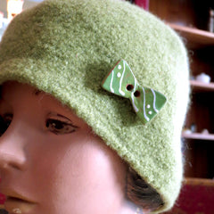 Felted Wool,  Adorable Cloche