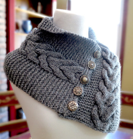 Handknit Chill-Chaser Shoulder Shawl