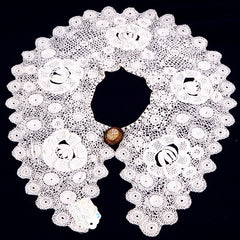 Lace Collar, Antique Irish Lace