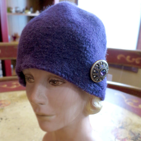 Felted Wool, Regal Cloche
