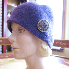 Felted Wool, Regal Cloche