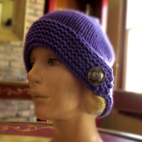 Handknit  Confidence Hat