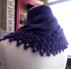 Handknit Royal Collar
