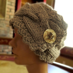 Handknit Glorious Bonnet